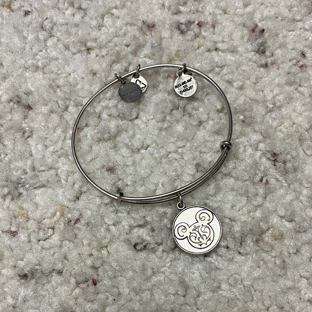 Alex and Ani Silver Charm Bracelet